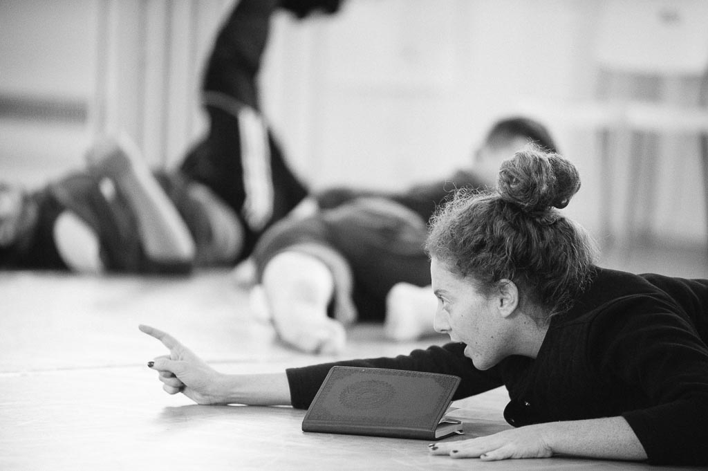 Loni Landon rehearses 'The Practice of Being Alone' at Northwest Dance Project